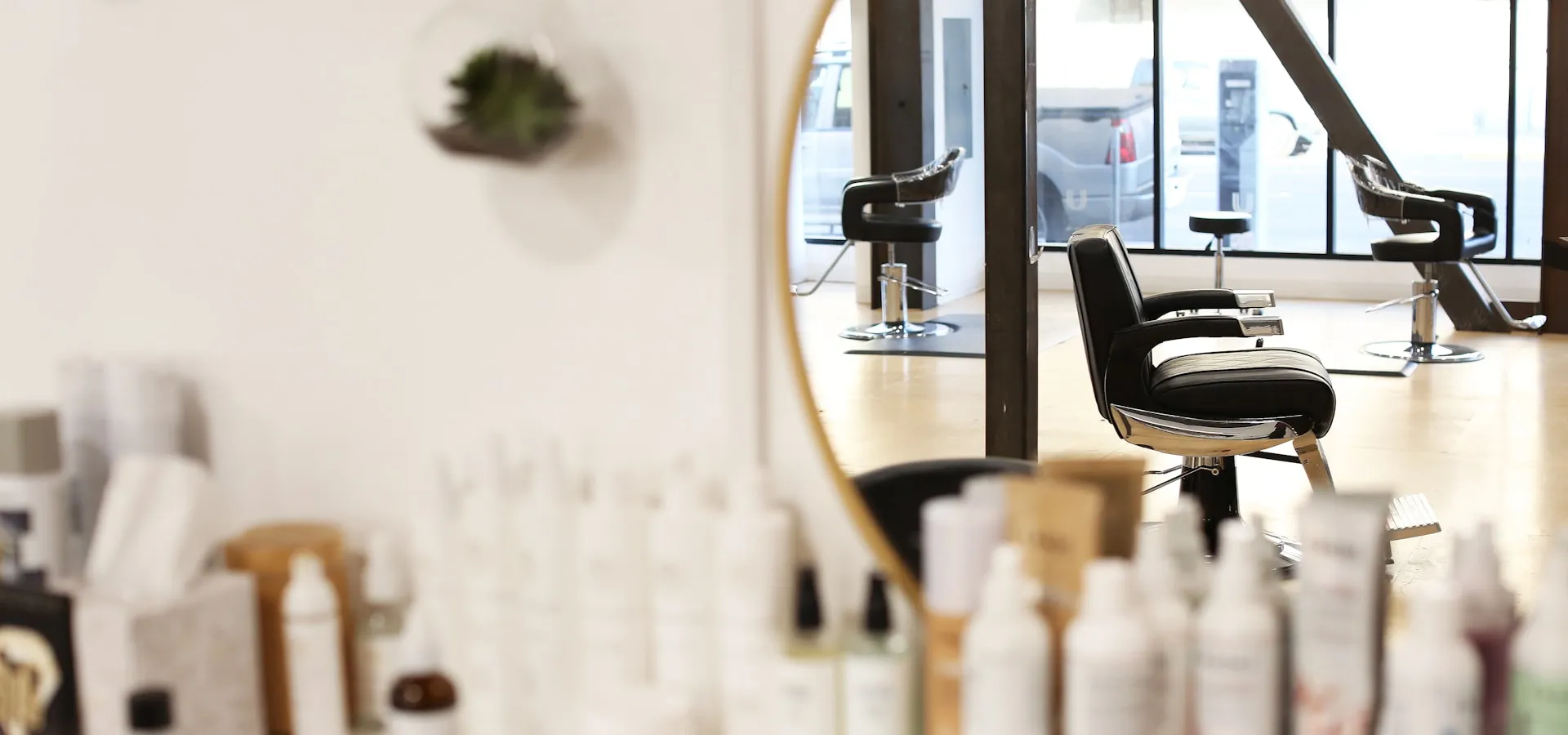 Interior del salón Vanity
